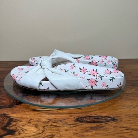 Draper James Stella Slide Sandal white in size 7 - Picture 6 of 16